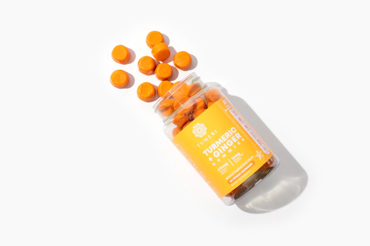 Turmeric and ginger root spices